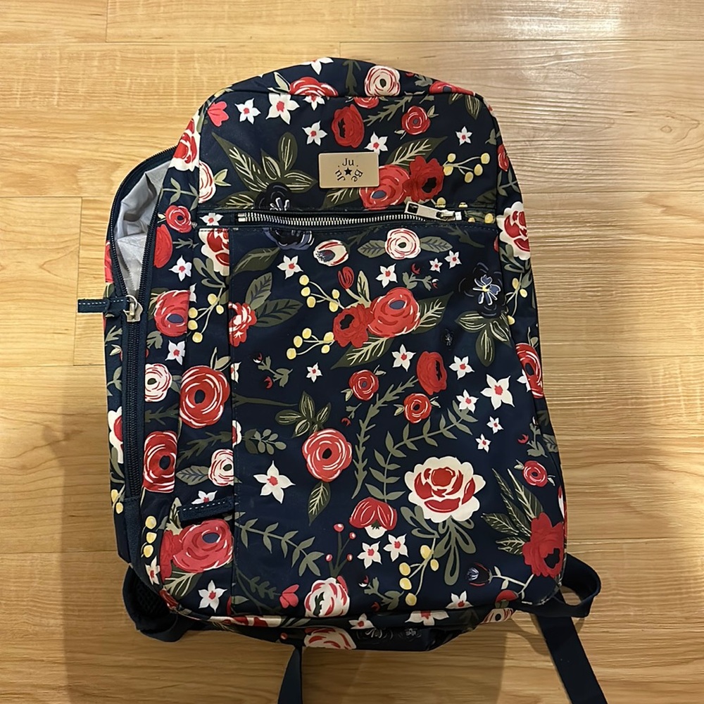 Jujube - Ju Ju Be - Backpack. Baby bag, floral print, like new
